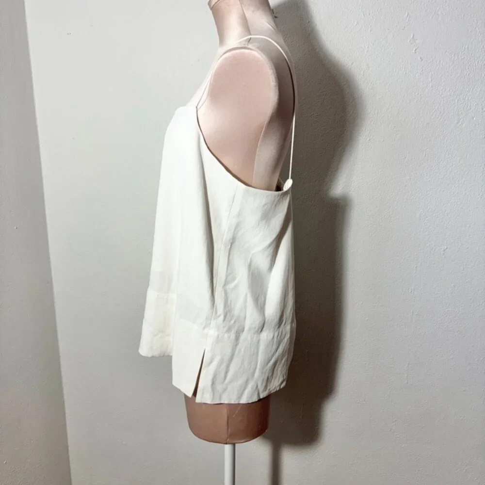 Everlane Womens Size 12 Boxy Camisole Tank Top White Essential Classic - Picture 2 of 10